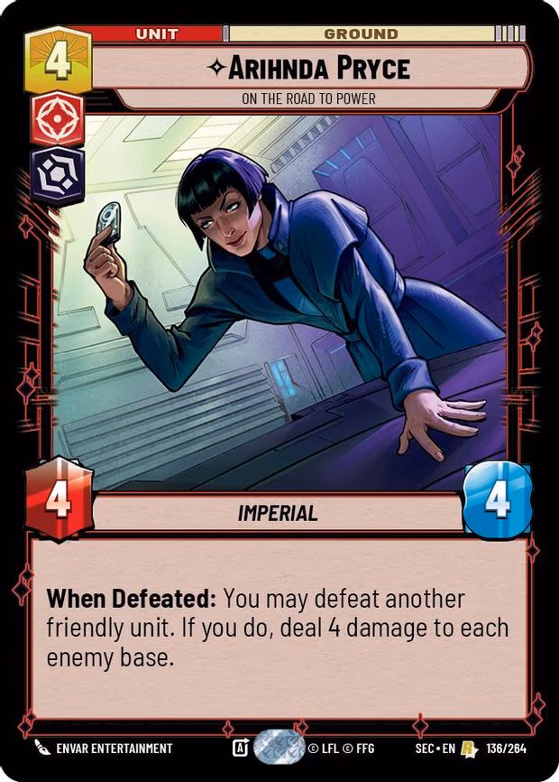Arihnda Pryce - On the Road to Power - Rare (136/264)