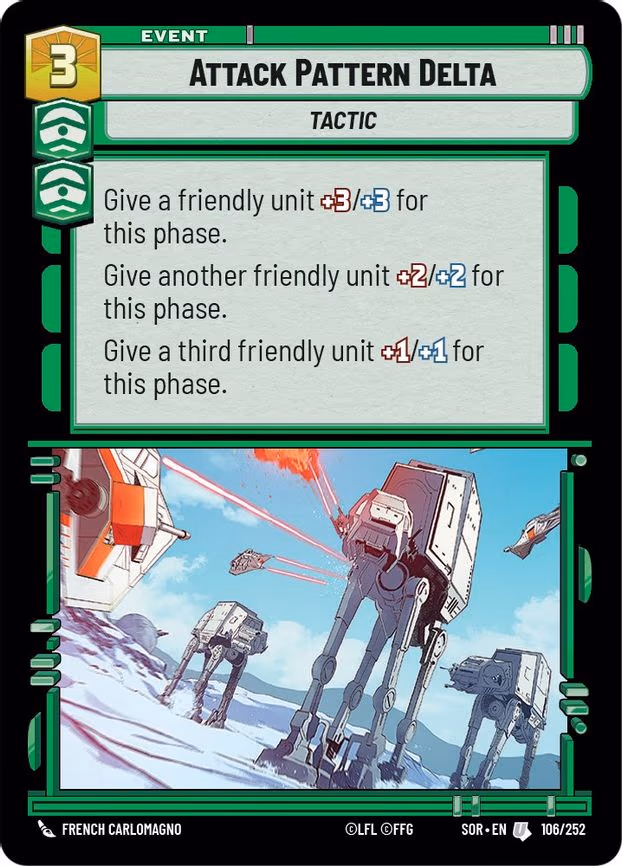 Attack Pattern Delta - Uncommon (106/252)