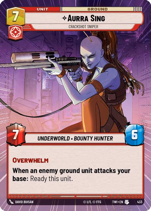 Aurra Sing - Crackshot Sniper - Uncommon (433)