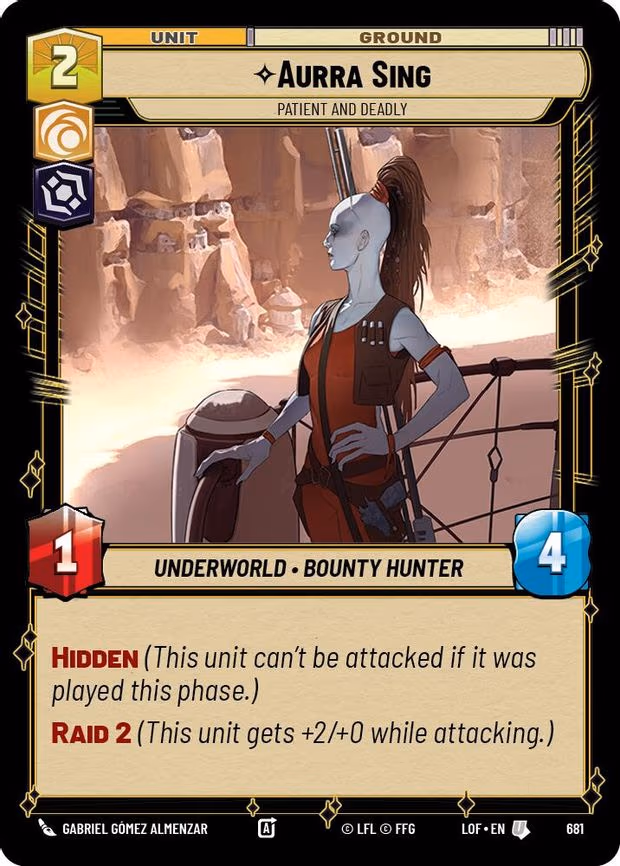 Aurra Sing - Patient and Deadly