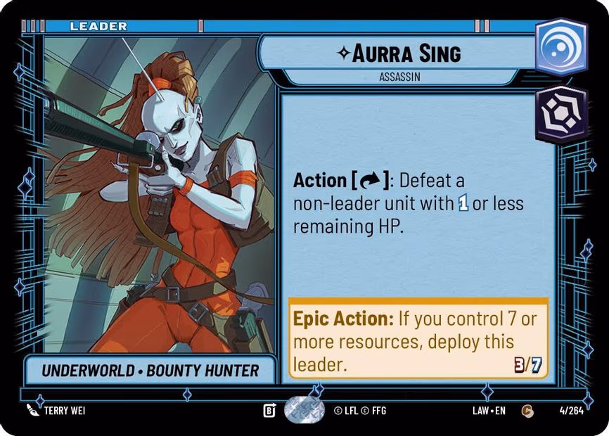 Aurra Sing - Assassin - Common (4/264)
