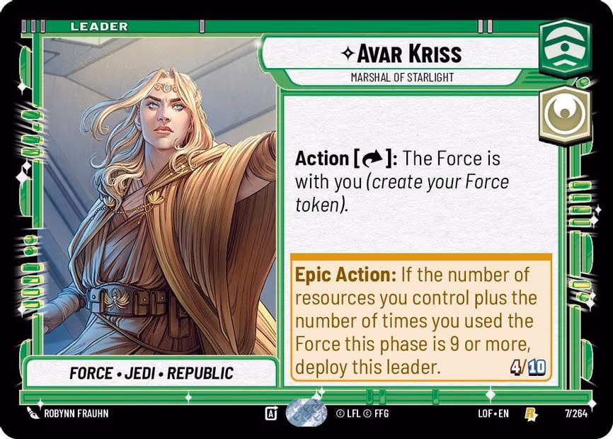 Avar Kriss - Marshal of Starlight