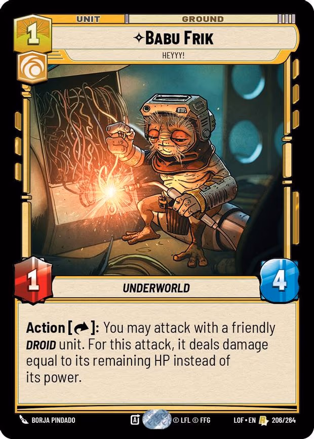 Babu Frik - Heyyy! - Rare (206/264)
