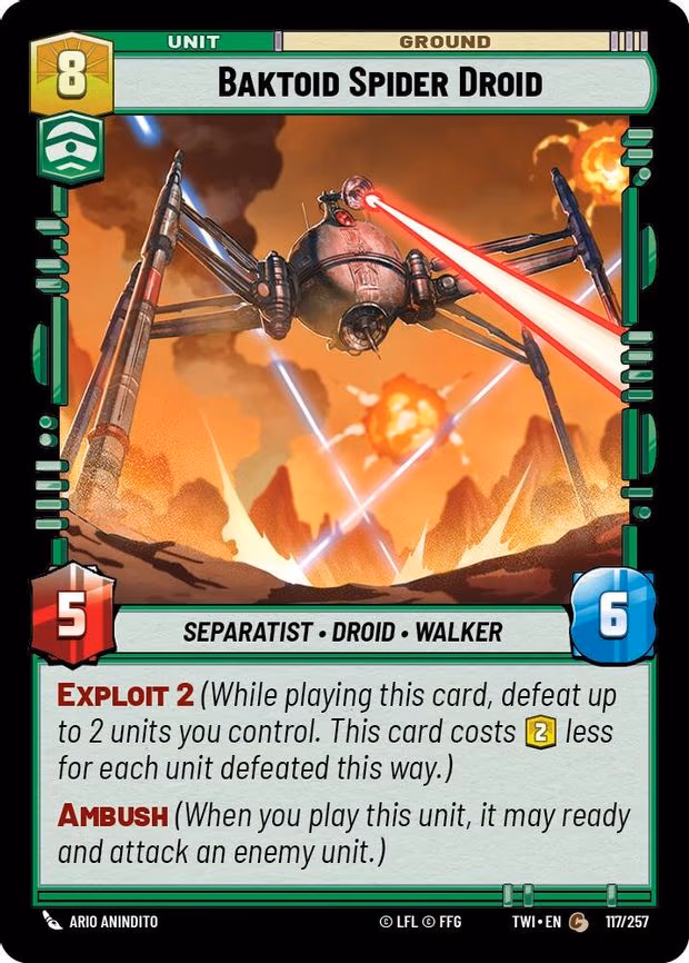 Baktoid Spider Droid - Common (117/257)