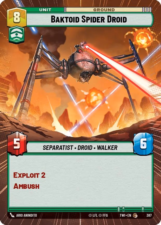 Baktoid Spider Droid - Common (387)