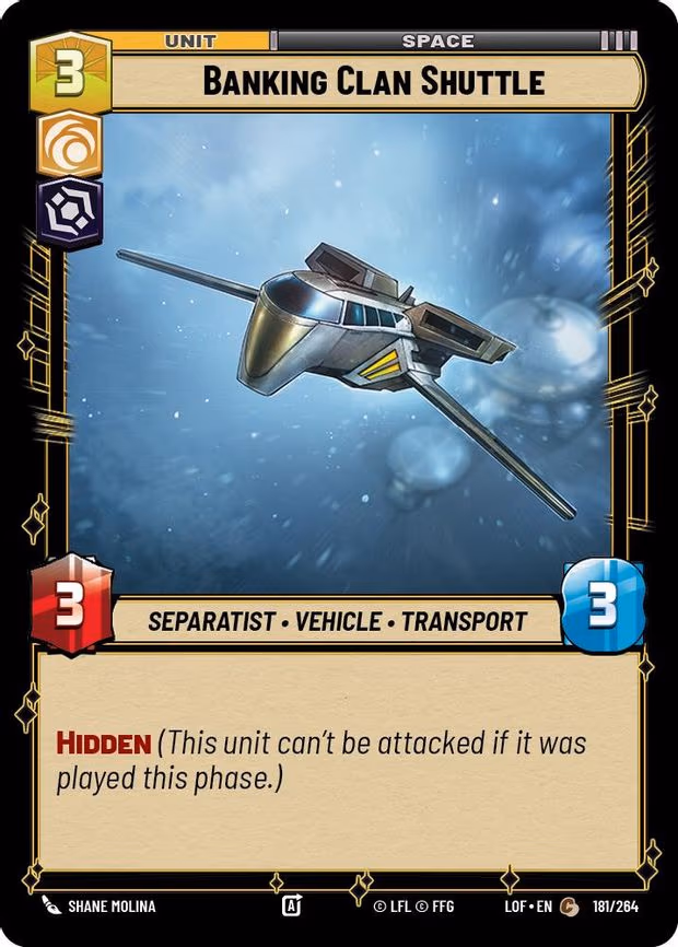 Banking Clan Shuttle - Common (181/264)