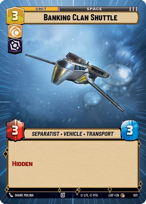 Banking Clan Shuttle - Common (921)