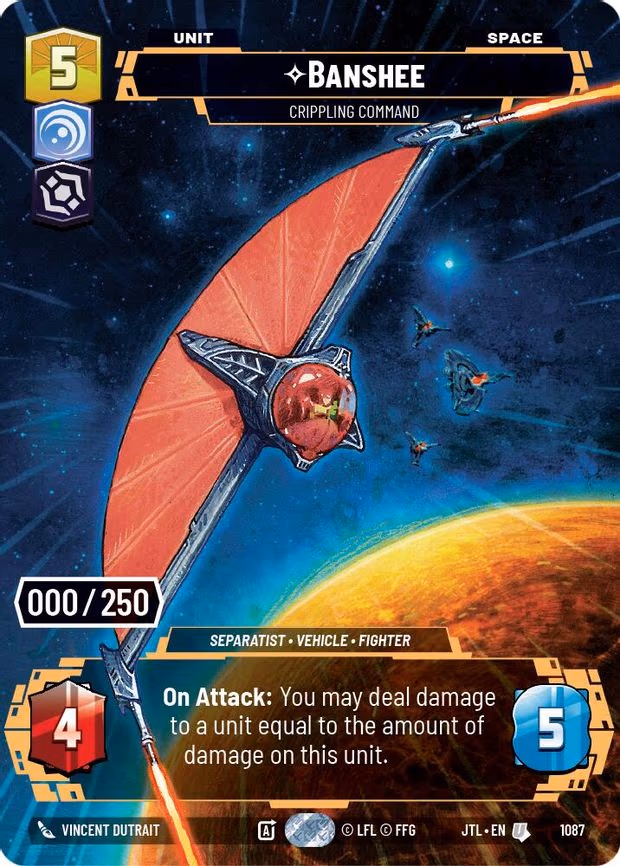 Banshee - Crippling Command (Serialized) - Uncommon (1087)