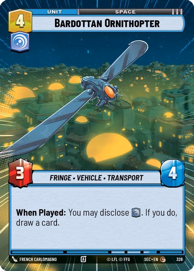 Bardottan Ornithopter - Common (326)