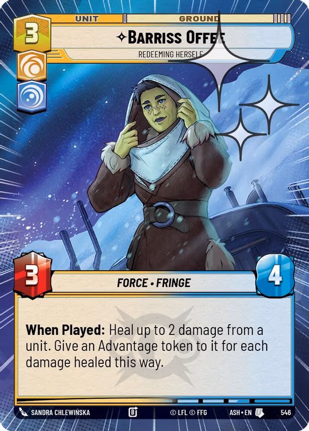 Barriss Offee - Redeeming Herself - Uncommon (546)