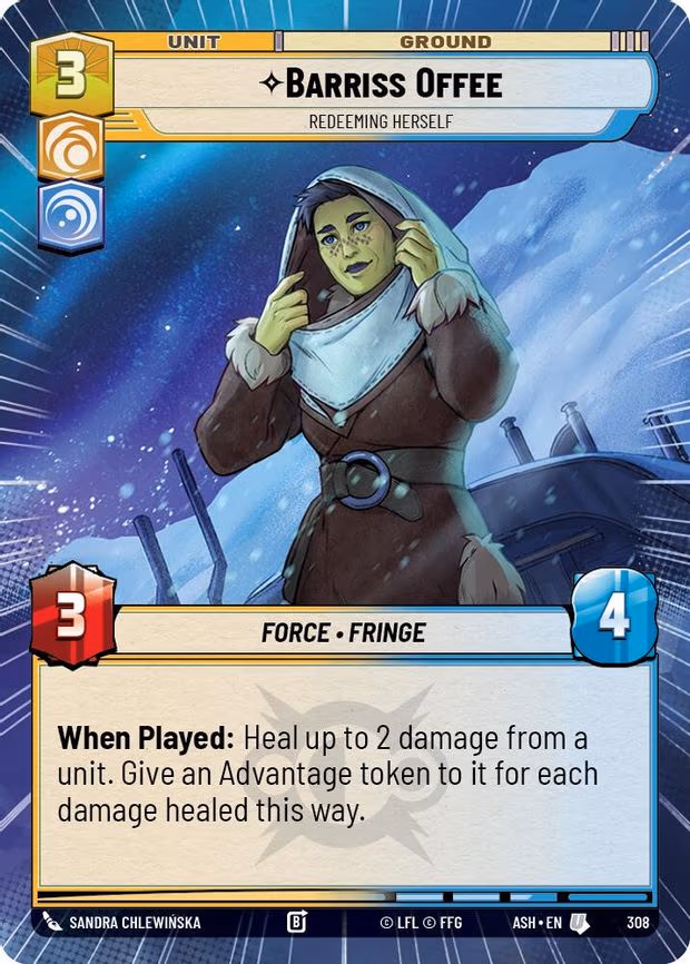 Barriss Offee - Redeeming Herself - Uncommon (308)