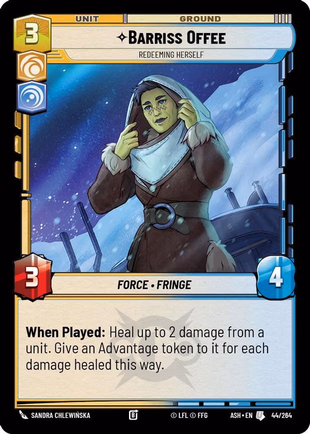 Barriss Offee - Redeeming Herself - Uncommon (44/264)