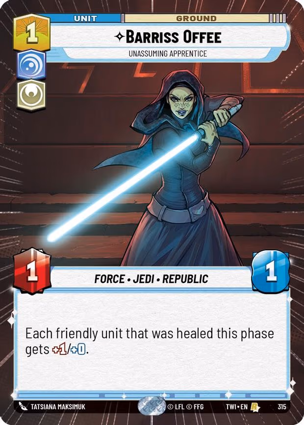 Barriss Offee - Unassuming Apprentice - Rare (315)