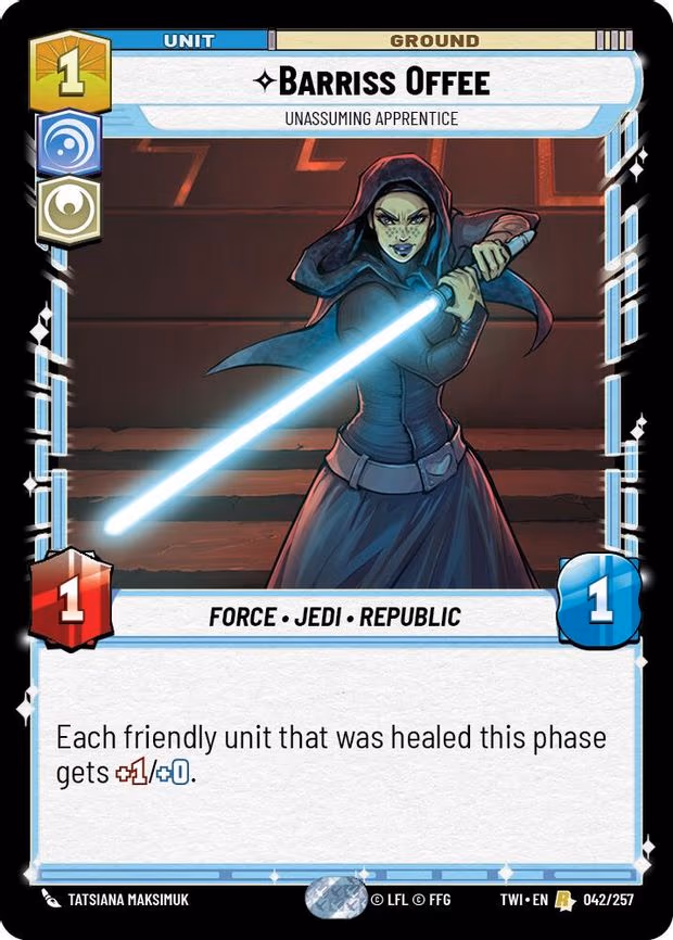 Barriss Offee - Unassuming Apprentice - Rare (042/257)