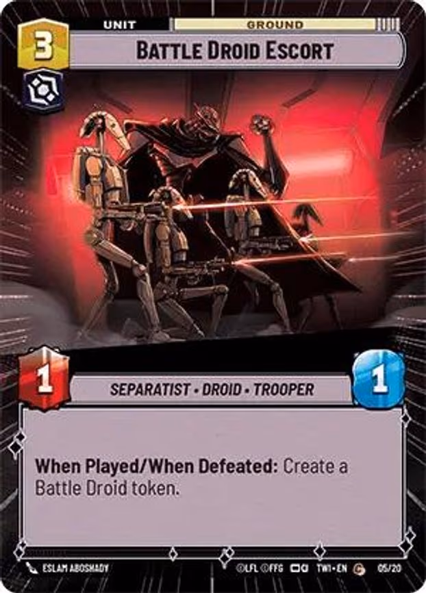 Battle Droid Escort