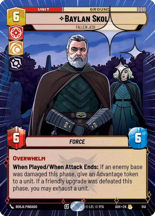 Baylan Skoll - Fallen Jedi - Rare (541)