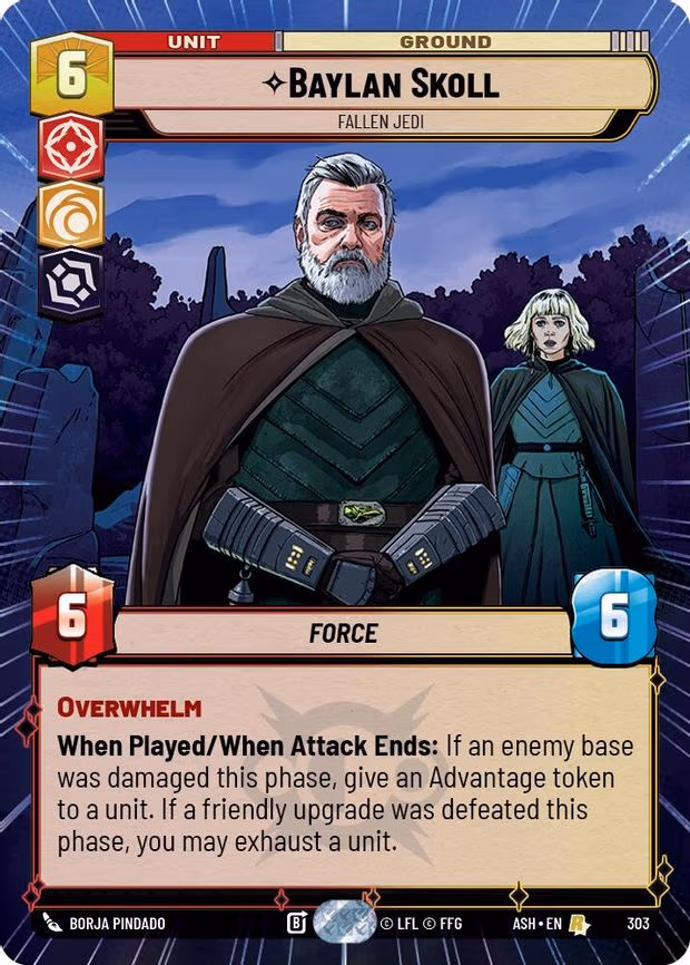 Baylan Skoll - Fallen Jedi - Rare (303)