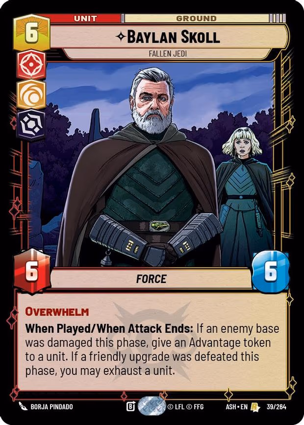 Baylan Skoll - Fallen Jedi - Rare (39/264)