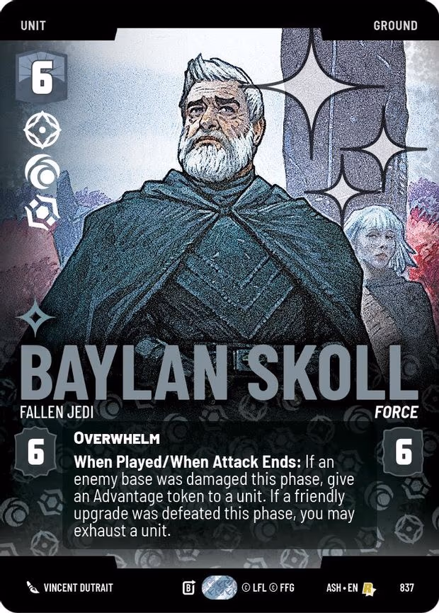 Baylan Skoll - Fallen Jedi - Rare (837)