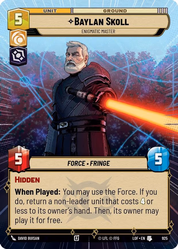 Baylan Skoll - Enigmatic Master