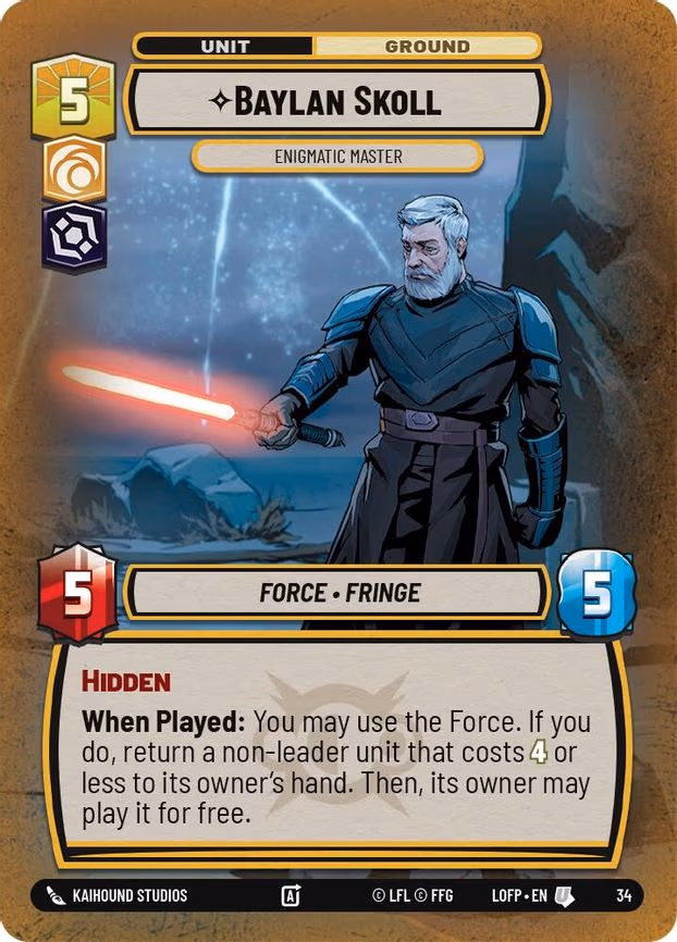 Baylan Skoll - Enigmatic Master