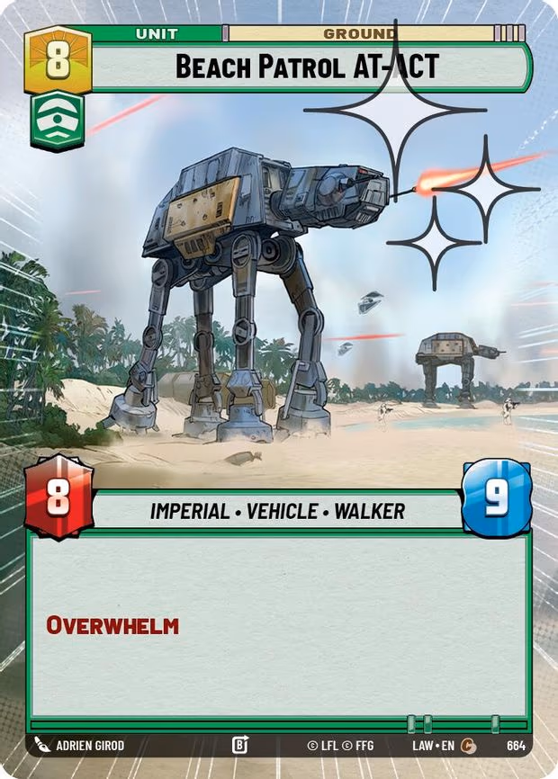 Beach Patrol AT-ACT - Common (664)