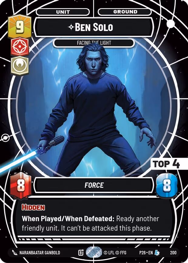 Ben Solo - Facing the Light - Legendary (200)