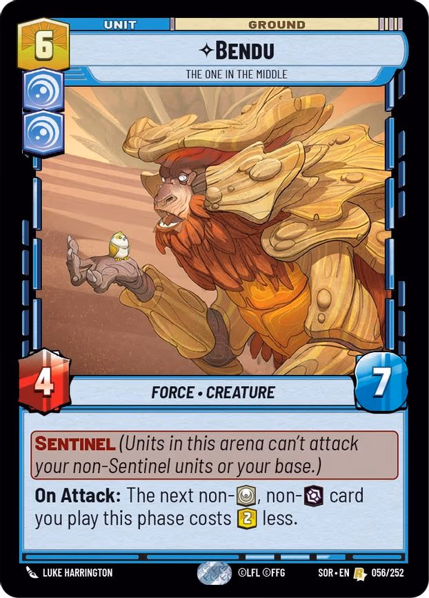 Bendu - The One in the Middle - Rare (056/252)