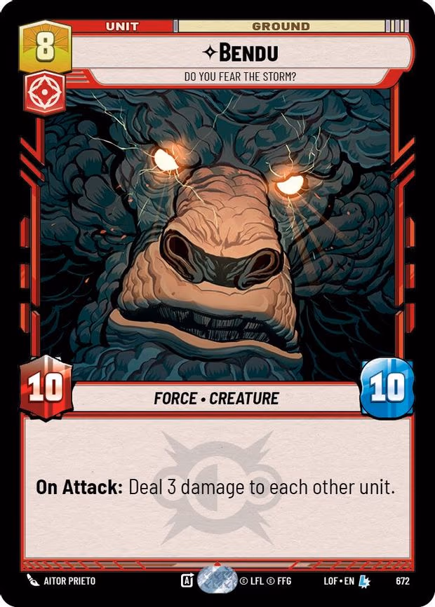 Bendu - Do You Fear the Storm? - Legendary (672)