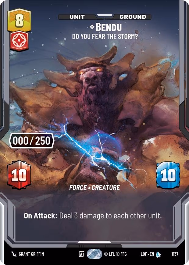 Bendu - Do You Fear the Storm? (Serialized) - Legendary (1137)