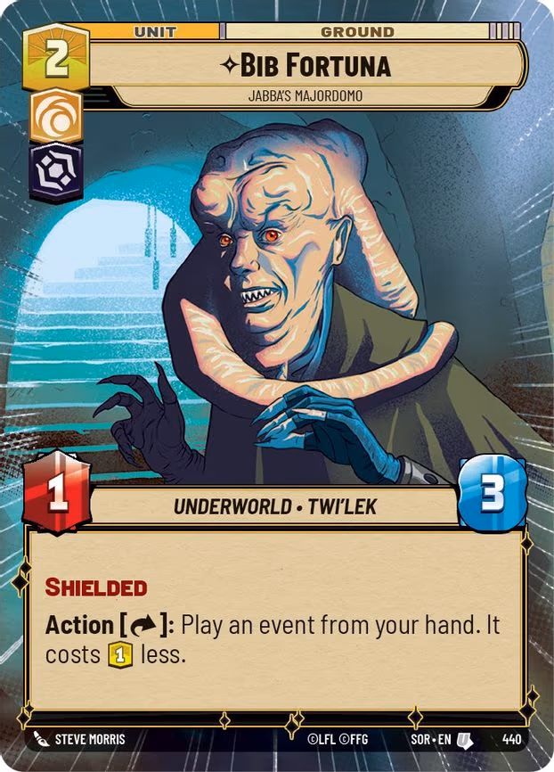 Bib Fortuna - Jabba's Majordomo - Uncommon (440)