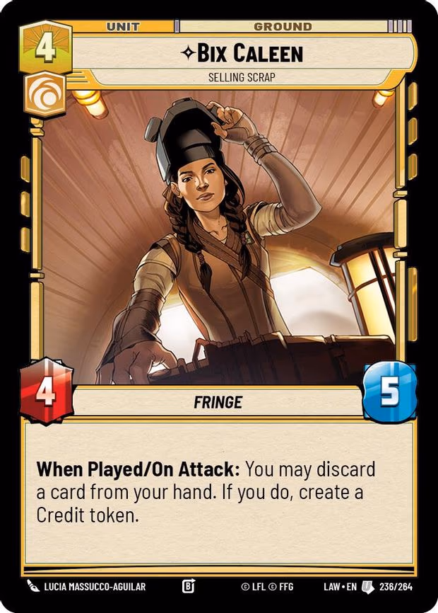 Bix Caleen - Selling Scrap - Uncommon (236/264)