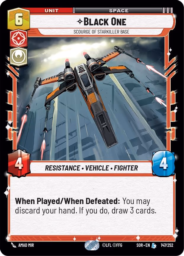 Black One - Scourge of Starkiller Base - Legendary (147/252)