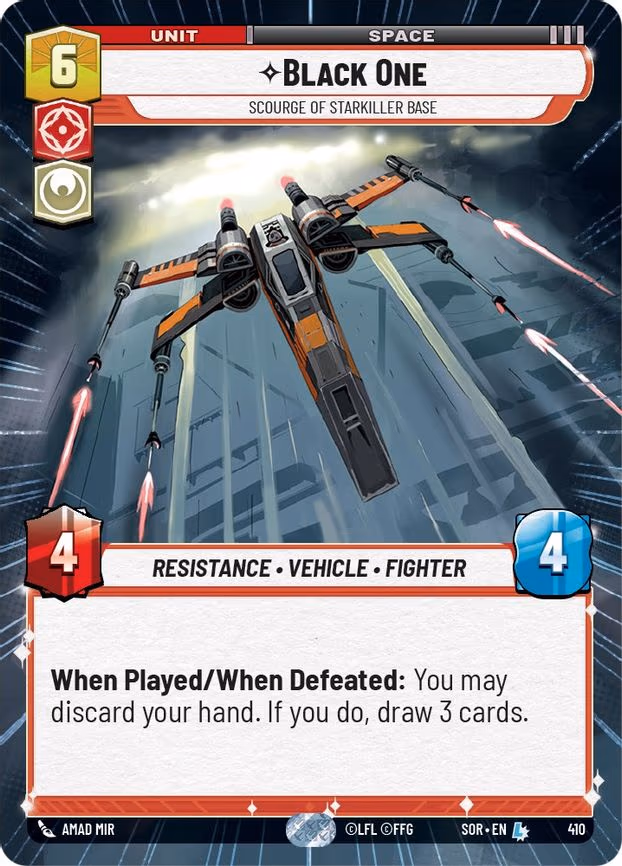 Black One - Scourge of Starkiller Base - Legendary (410)