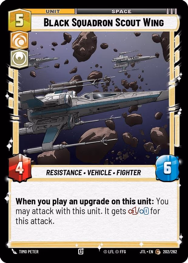 Black Squadron Scout Wing - Common (202/262)