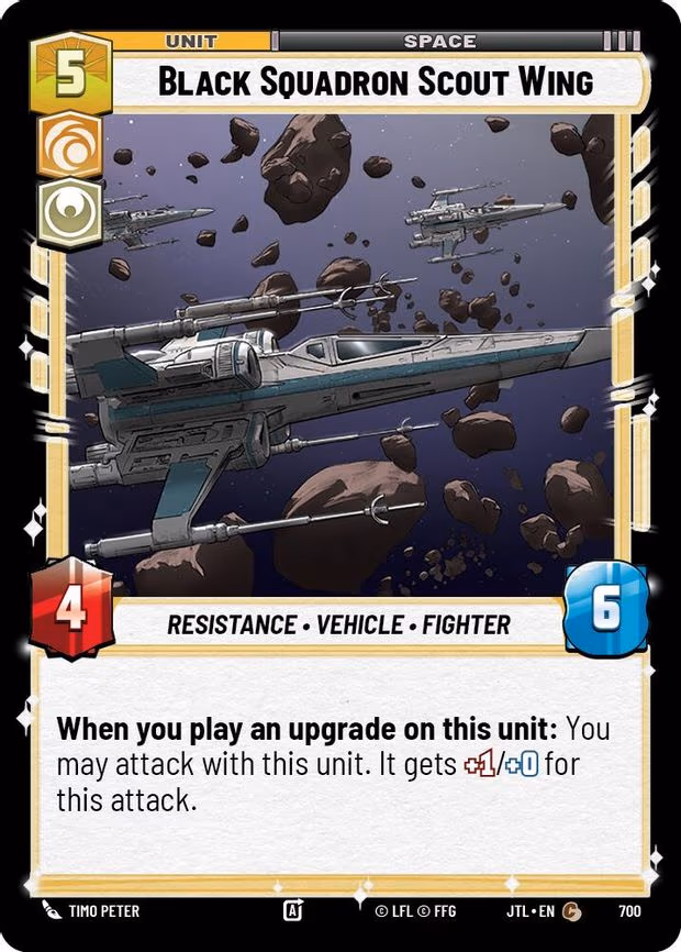 Black Squadron Scout Wing - Common (700)
