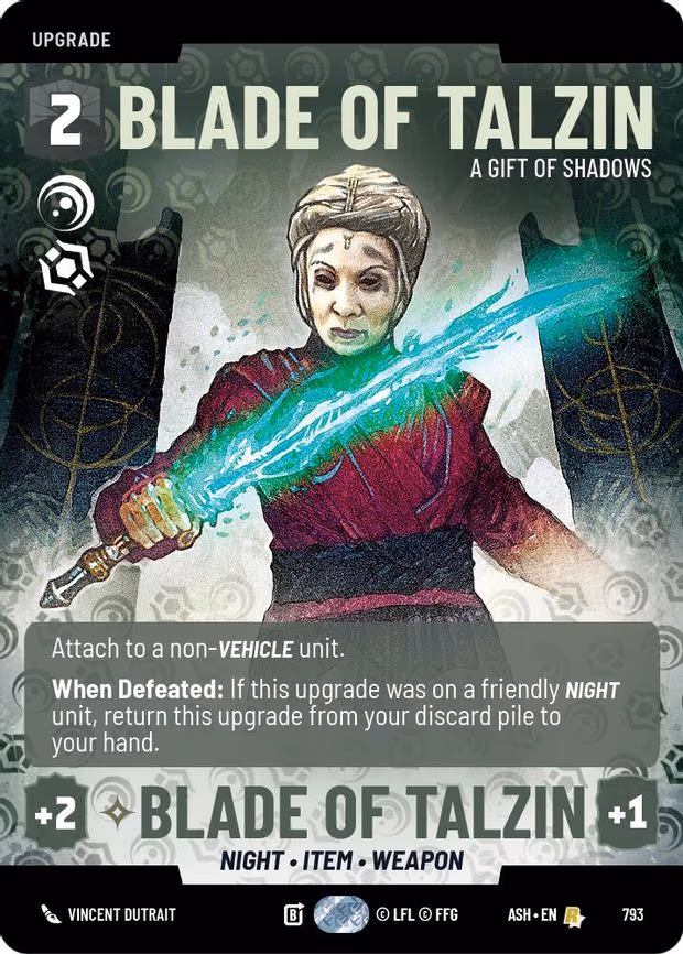 Blade of Talzin - A Gift of Shadows (Prestige) - Rare (793)
