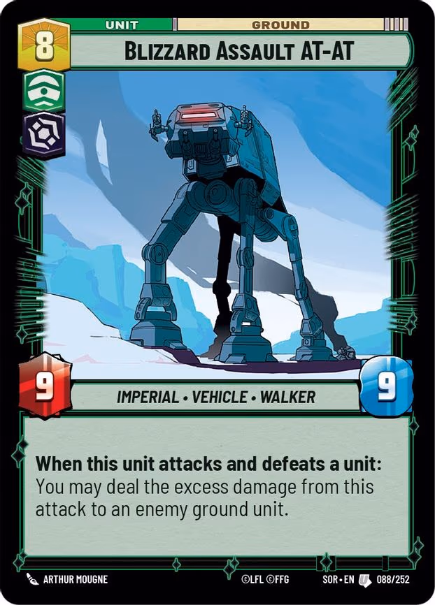 Blizzard Assault AT-AT - Uncommon (088/252)
