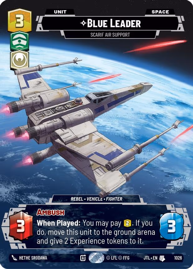 Blue Leader - Scarif Air Support (Prestige) - Uncommon (1026)