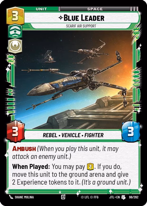 Blue Leader - Scarif Air Support - Uncommon (096/262)