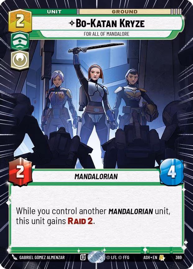 Bo-Katan Kryze - For All of Mandalore - Rare (369)