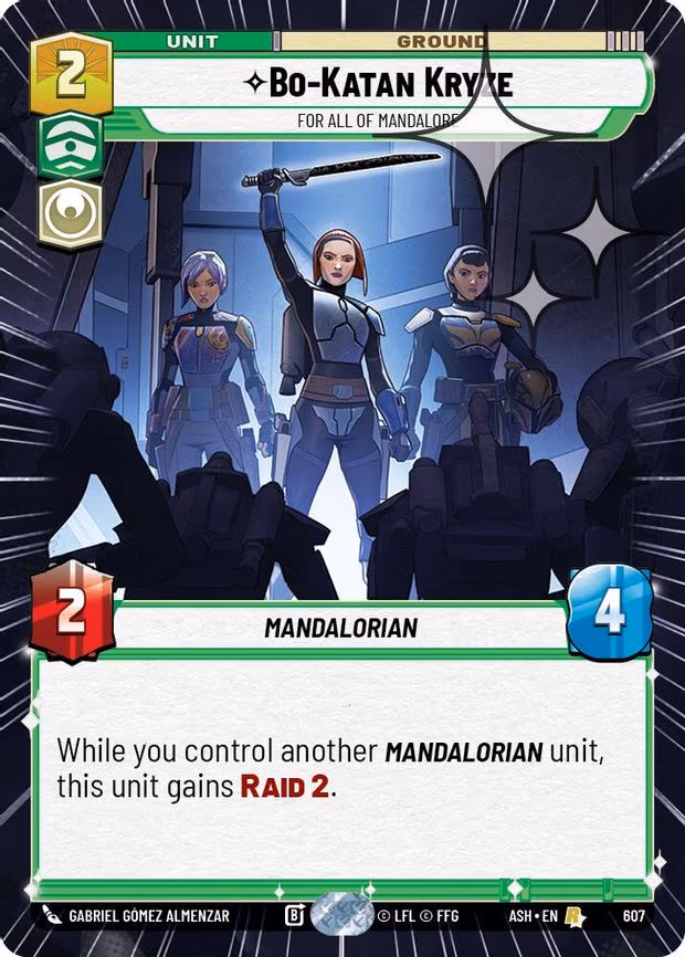 Bo-Katan Kryze - For All of Mandalore - Rare (607)
