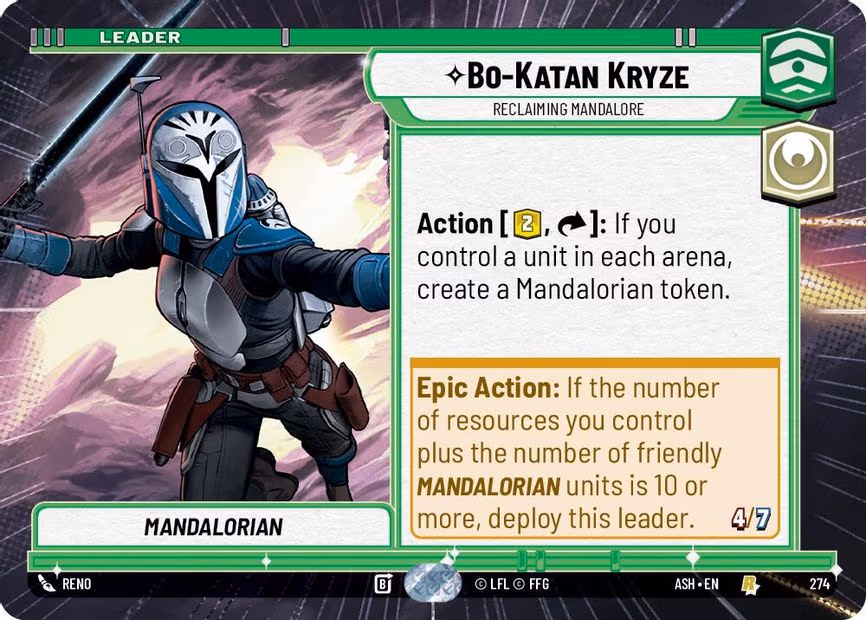 Bo-Katan Kryze - Reclaiming Mandalore - Rare (274)