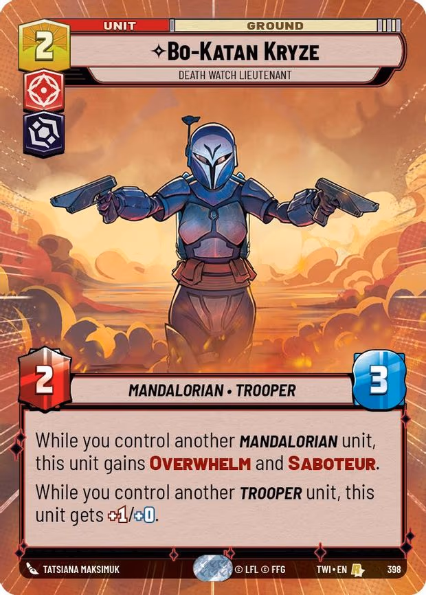 Bo-Katan Kryze - Death Watch Lieutenant - Rare (398)