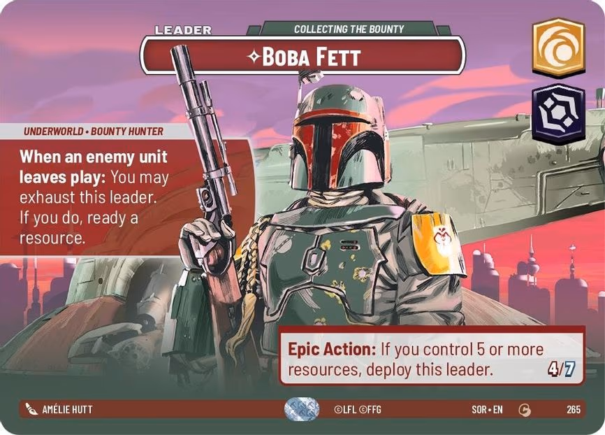 Boba Fett - Collecting the Bounty - Common (265)