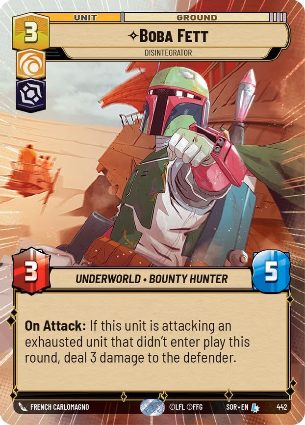 Boba Fett - Disintegrator - Legendary (442)