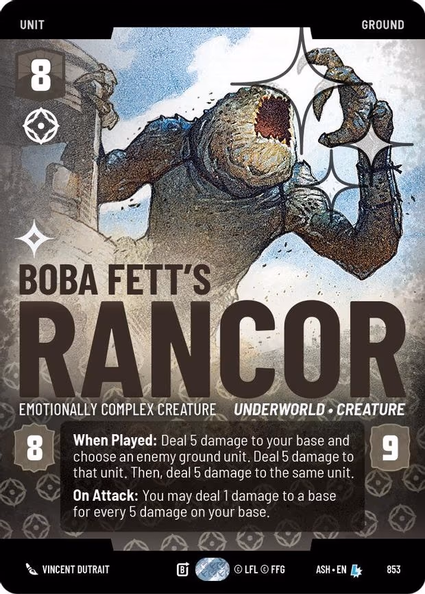 Boba Fett's Rancor - Emotionally Complex Creature - Legendary (853)