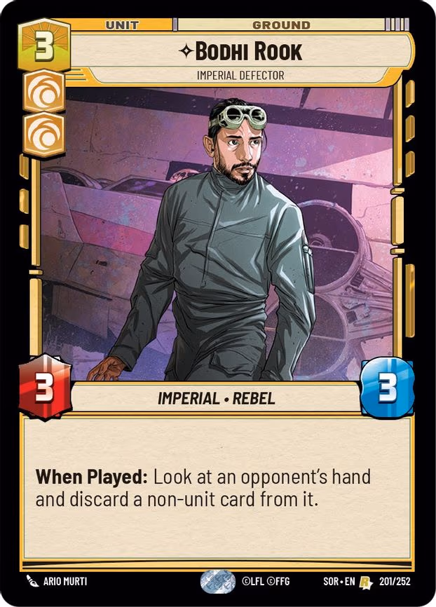 Bodhi Rook - Imperial Defector - Rare (201/252)