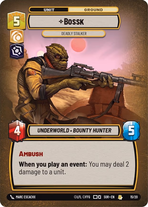 Bossk - Deadly Stalker
