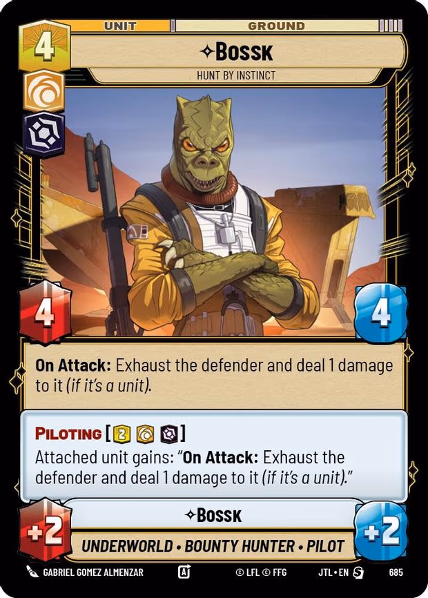 Bossk - Hunt By Instinct